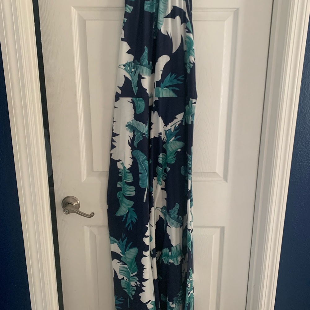 Halter style maxi dress